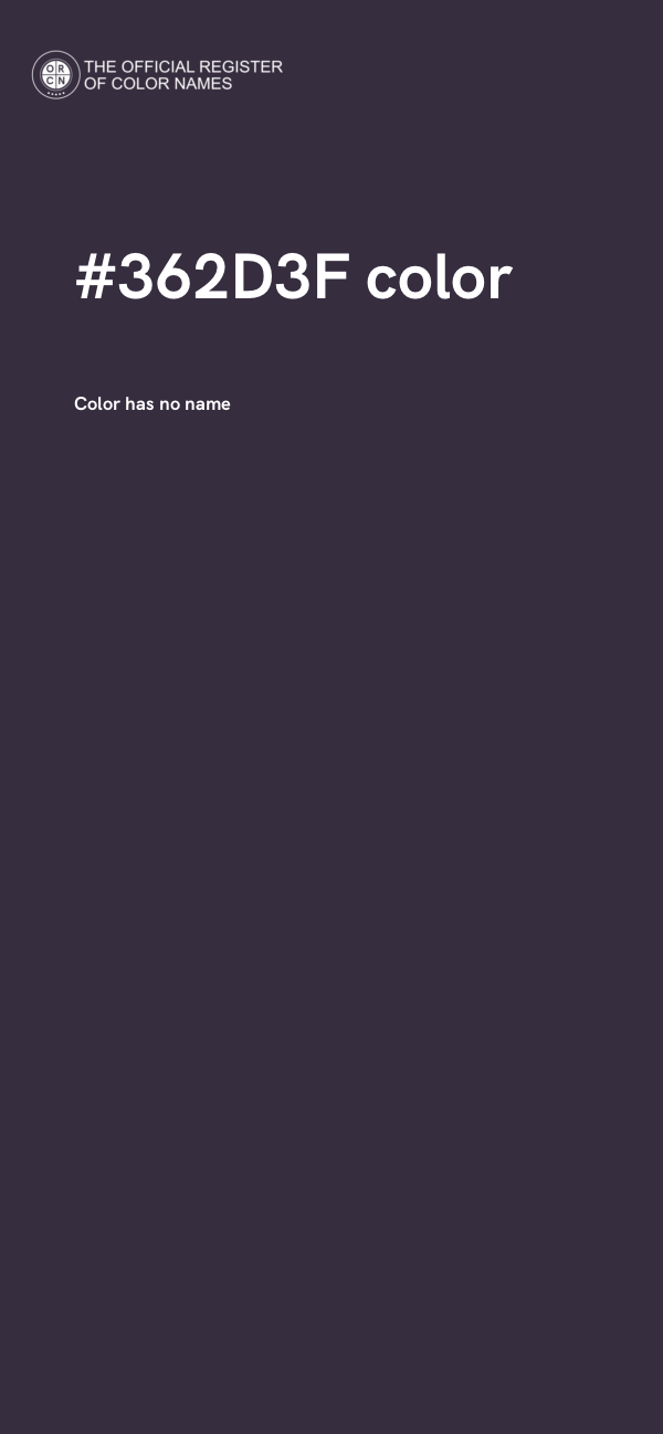 #362D3F color image