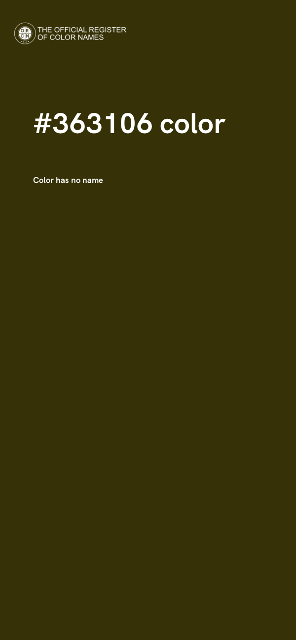 #363106 color image