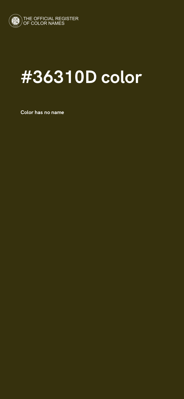 #36310D color image