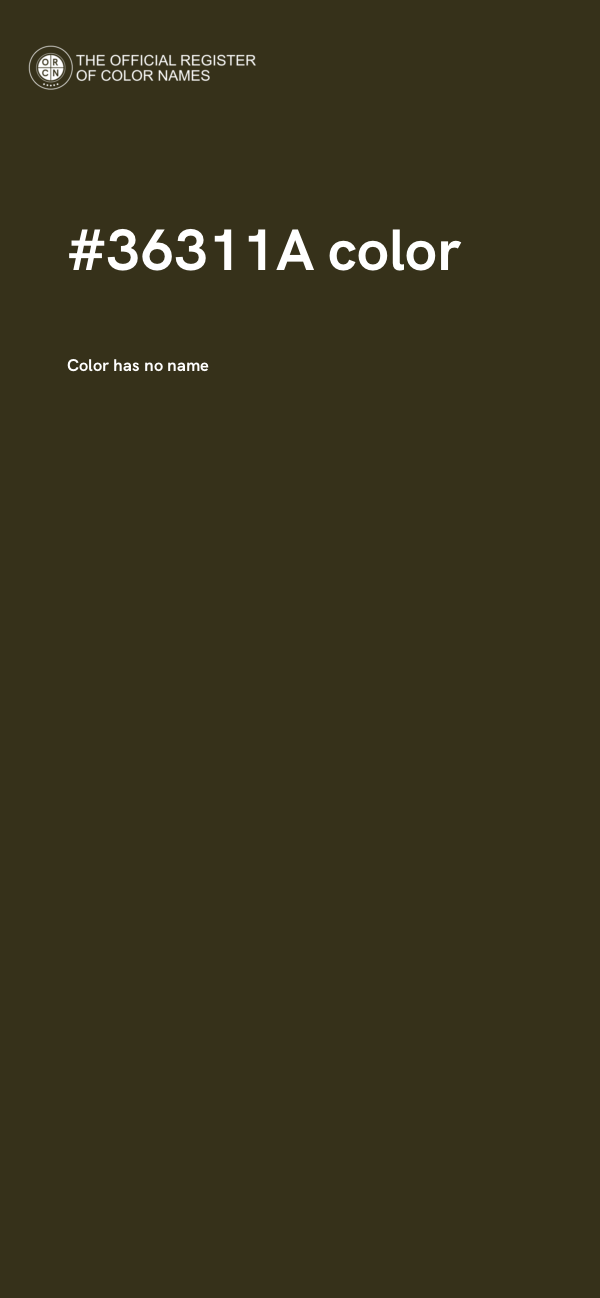 #36311A color image