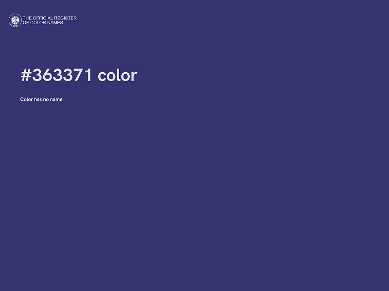 #363371 color image