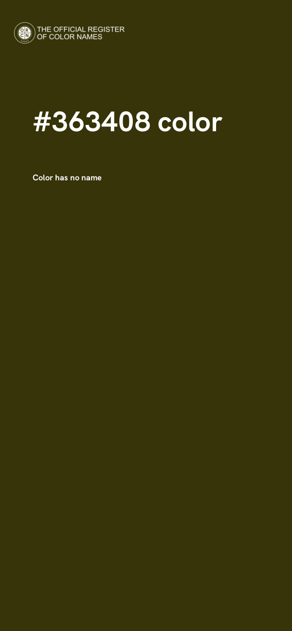 #363408 color image