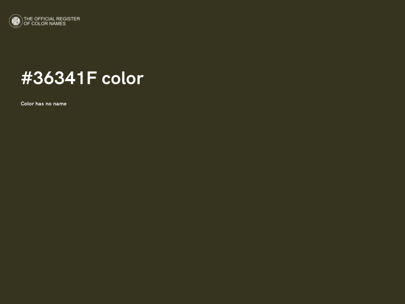 #36341F color image