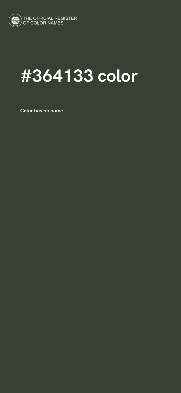 #364133 color image