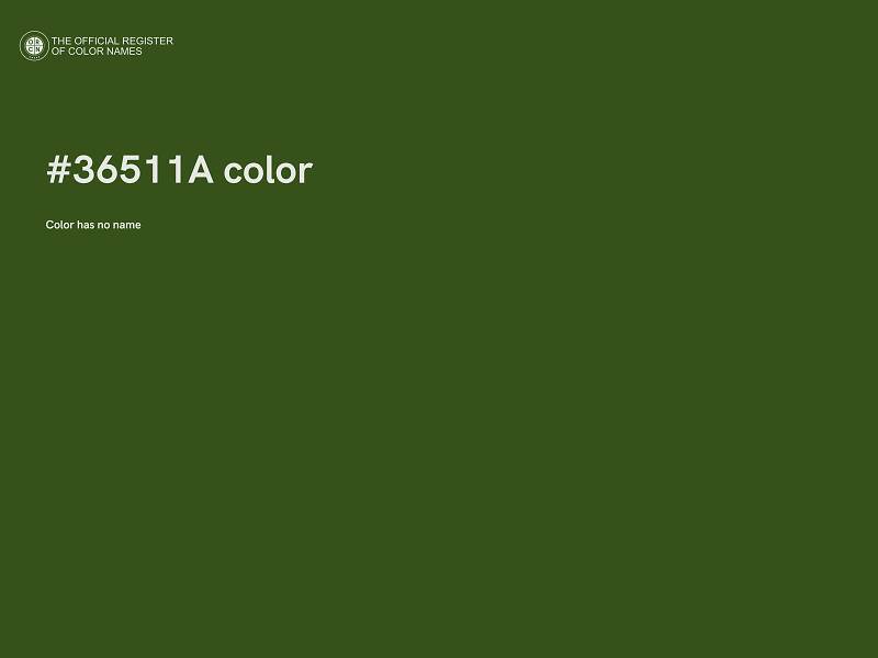 #36511A color image