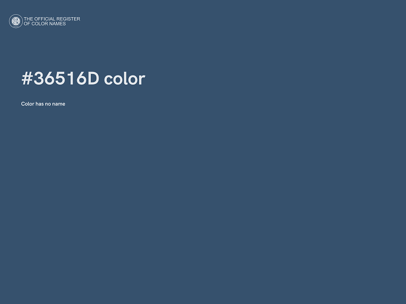 #36516D color image