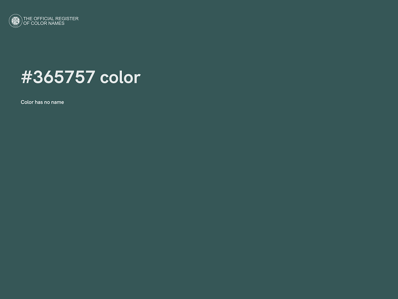 #365757 color image