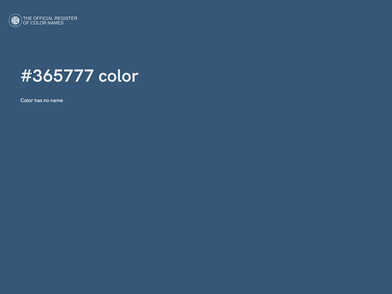 #365777 color image
