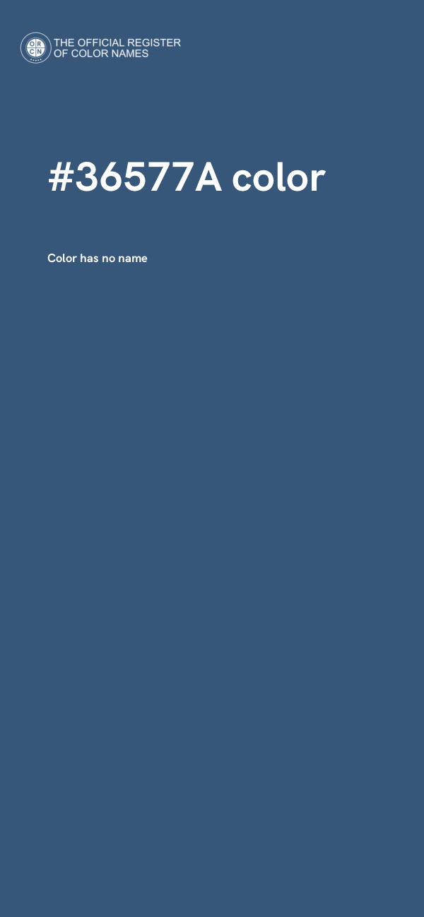 #36577A color image