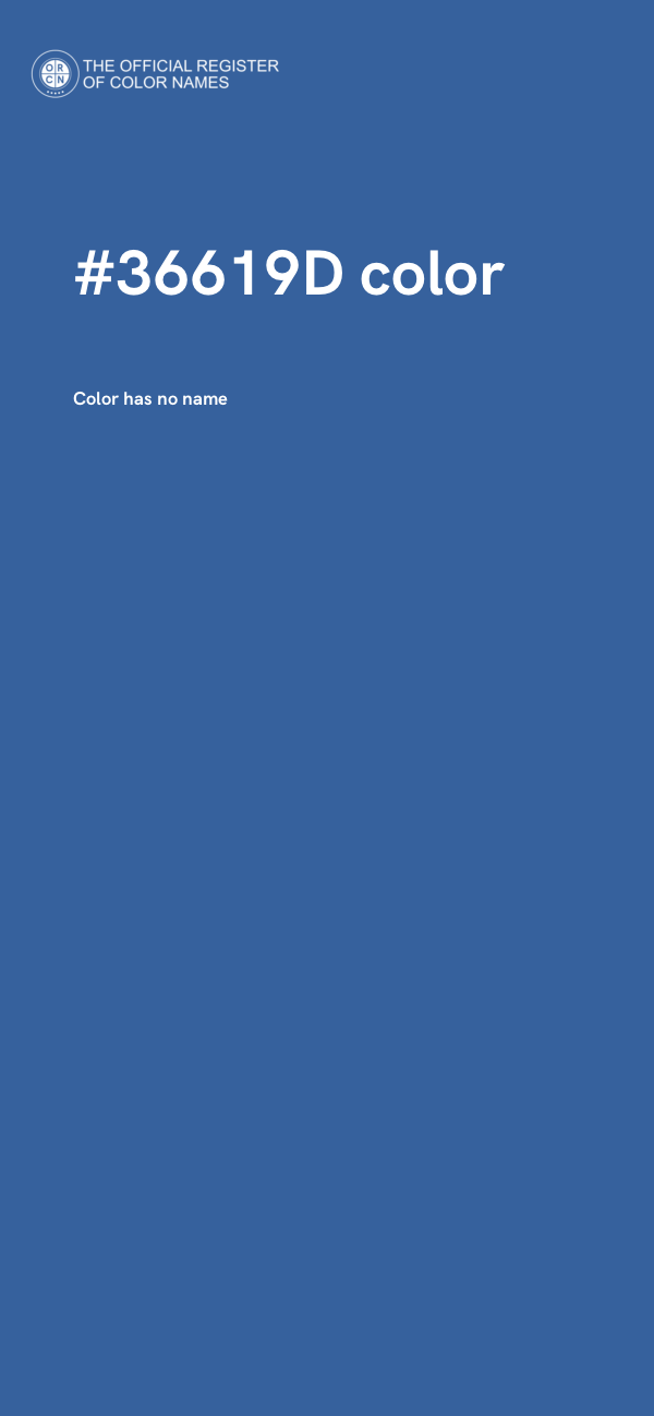 #36619D color image