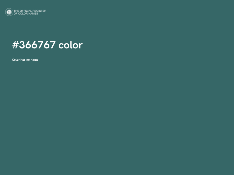 #366767 color image
