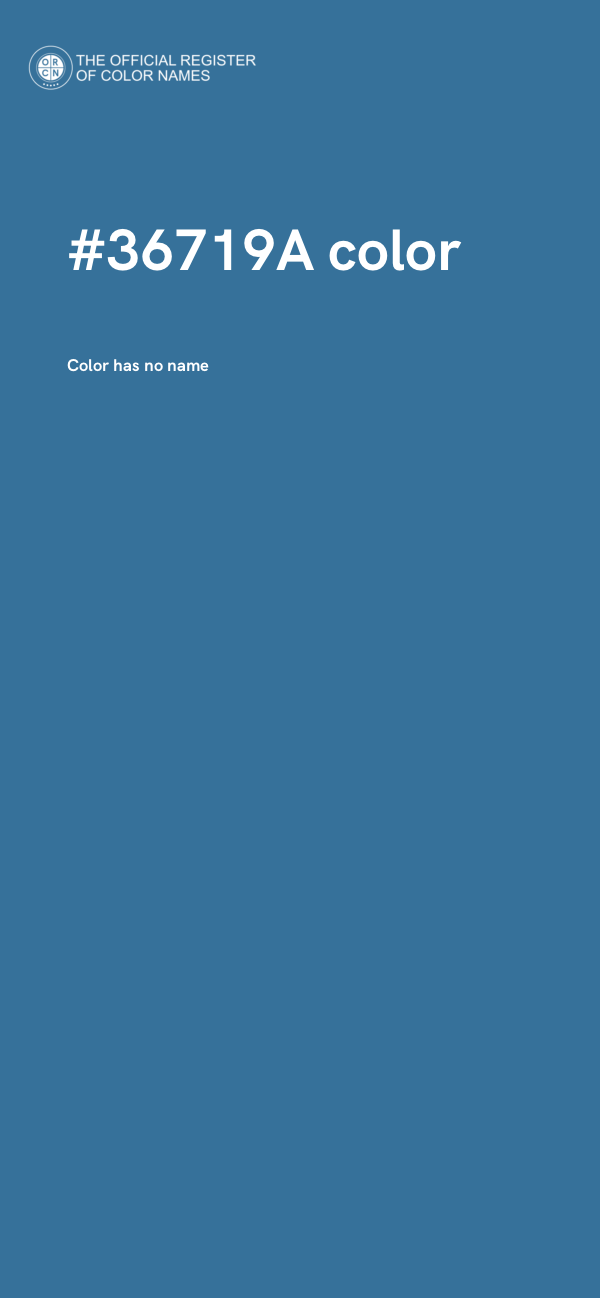 #36719A color image