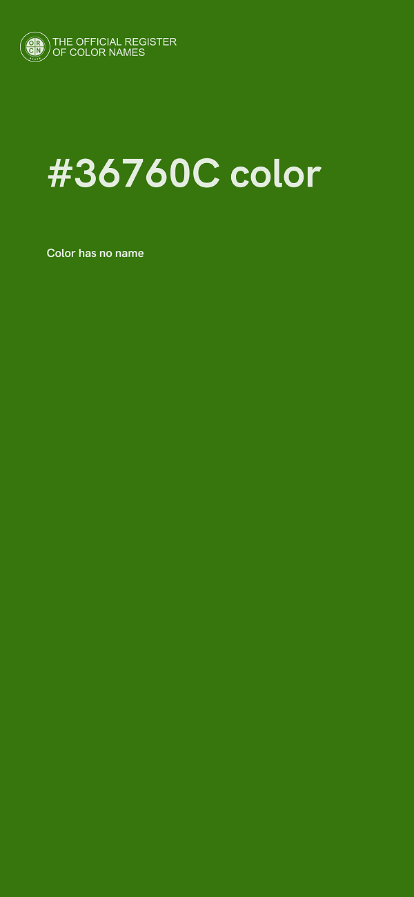 #36760C color image