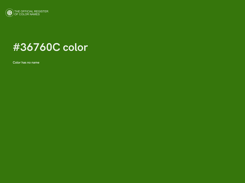 #36760C color image
