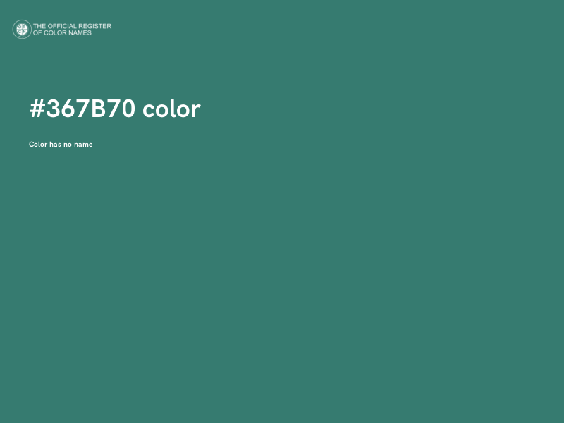 #367B70 color image