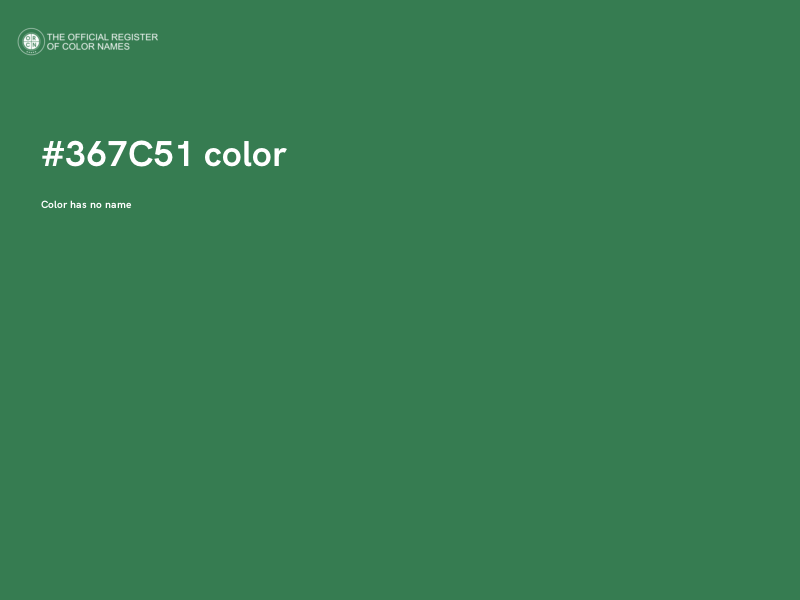#367C51 color image