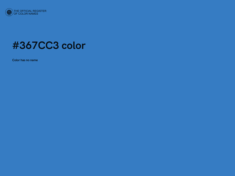 #367CC3 color image