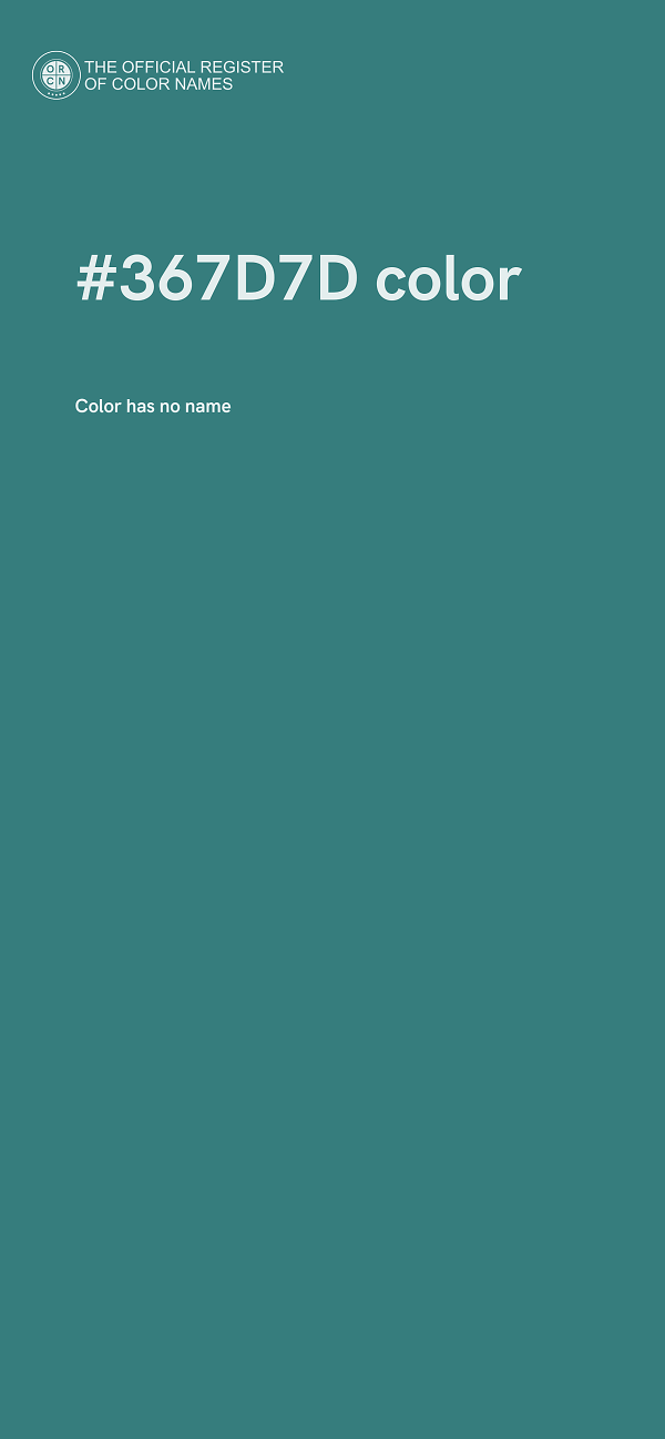 #367D7D color image