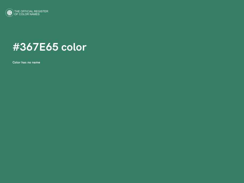 #367E65 color image