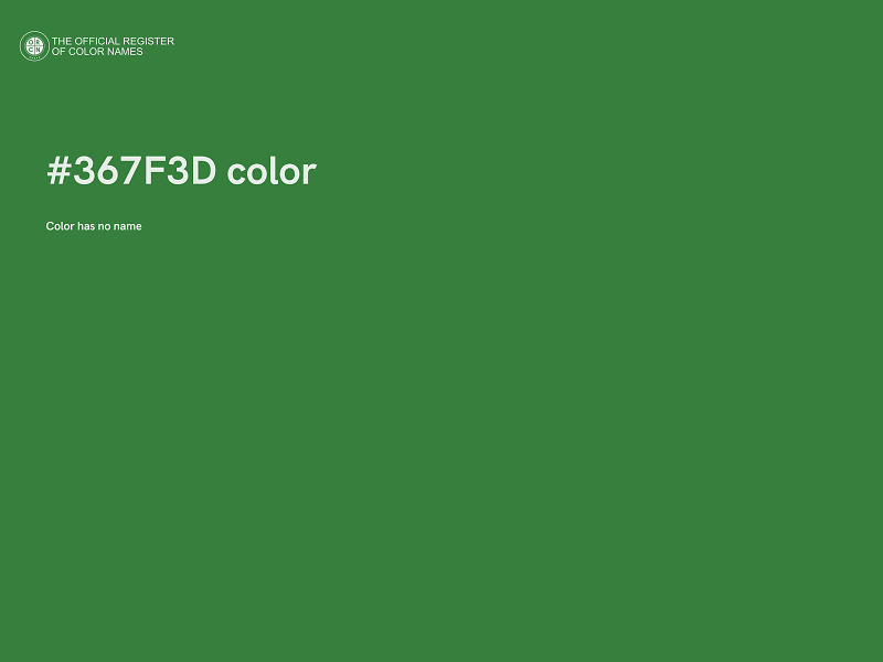 #367F3D color image