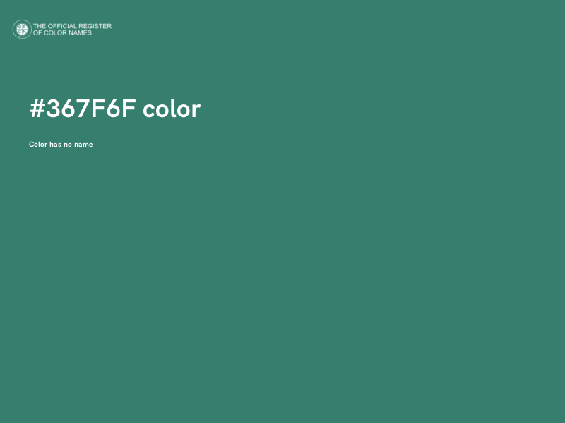 #367F6F color image