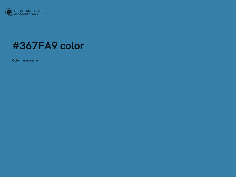 #367FA9 color image