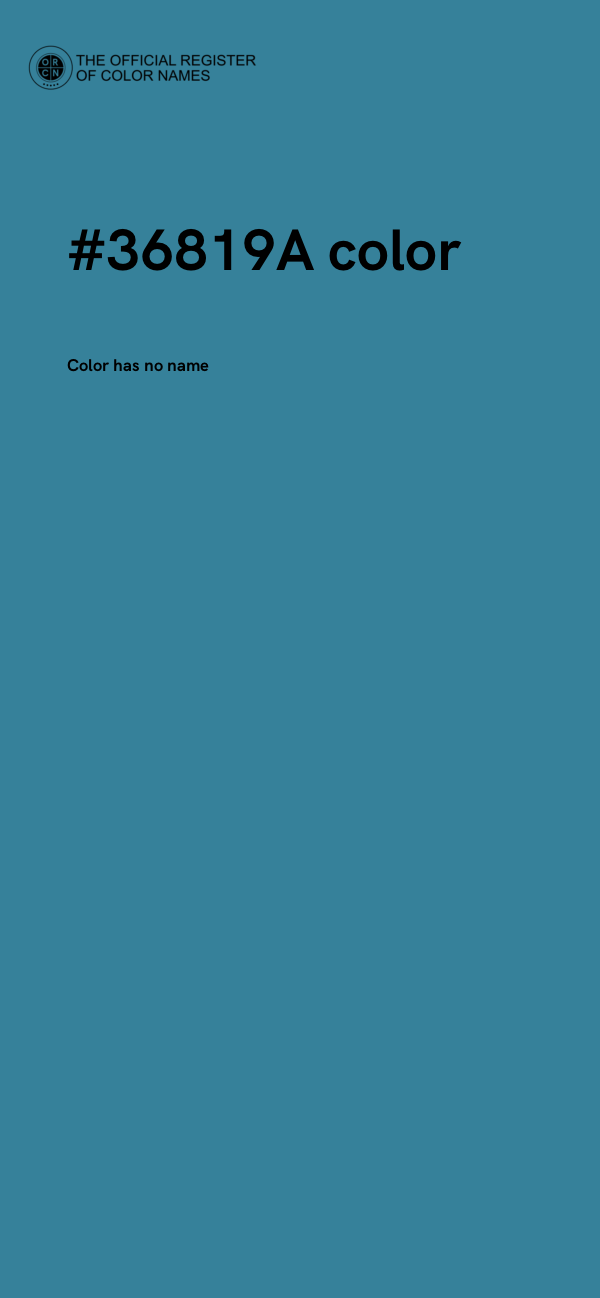 #36819A color image