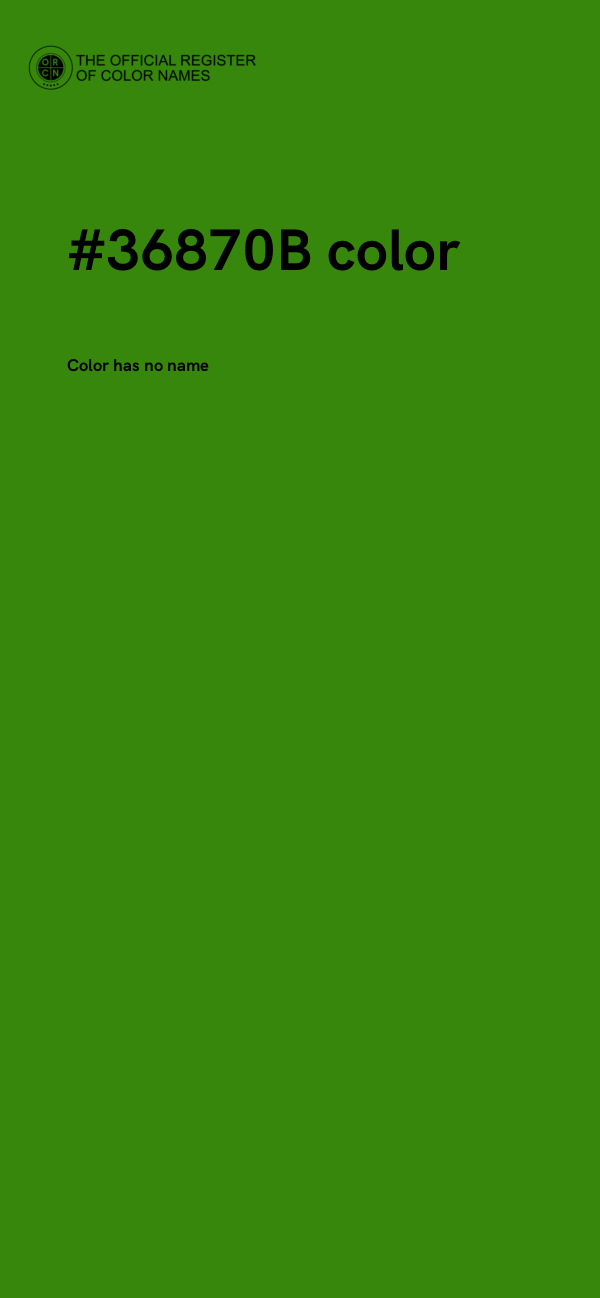 #36870B color image