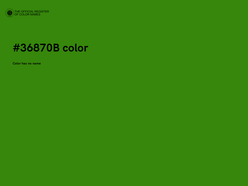 #36870B color image