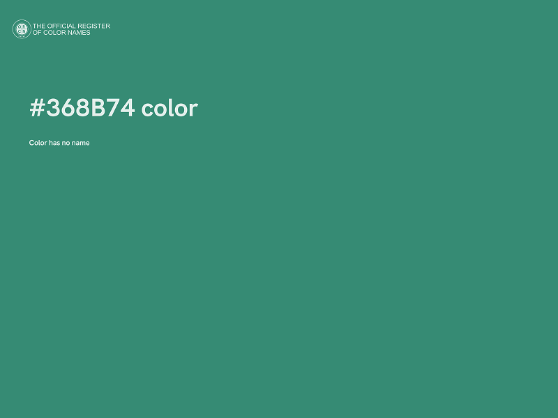 #368B74 color image