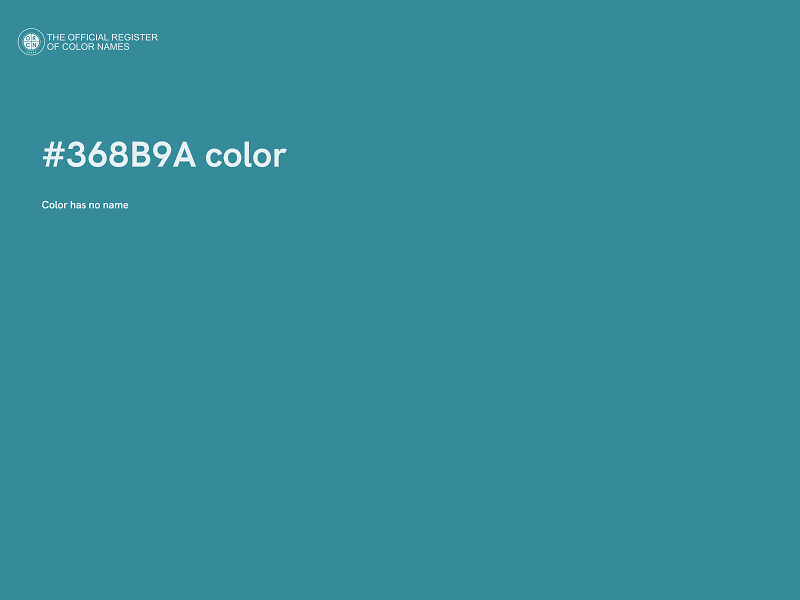 #368B9A color image