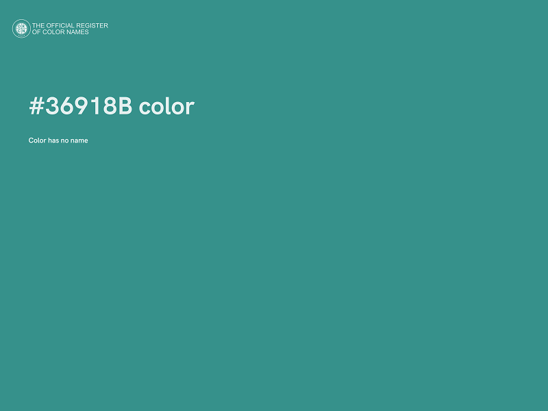 #36918B color image