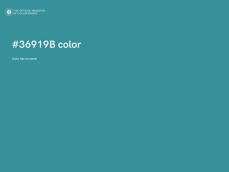 #36919B color image