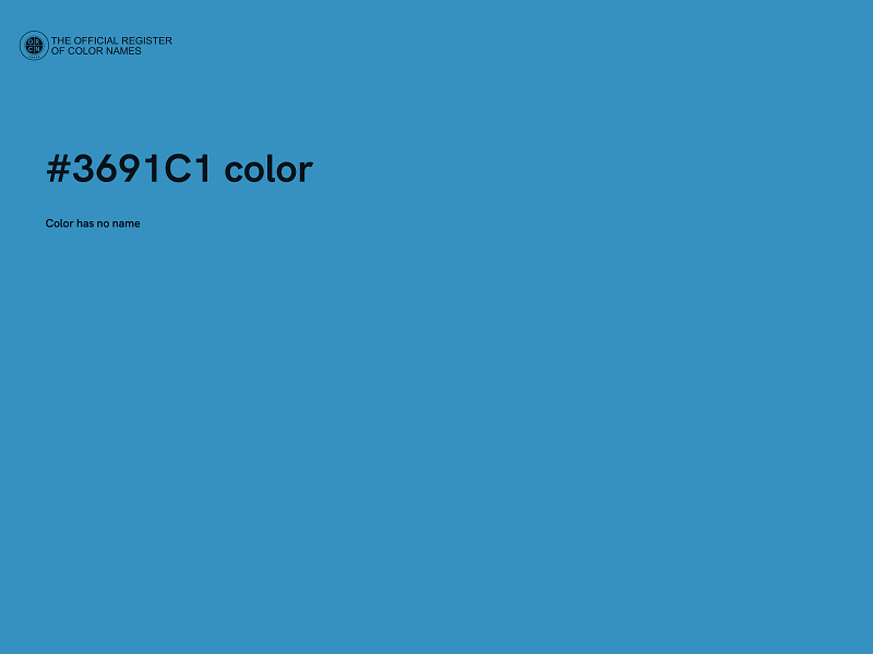 #3691C1 color image