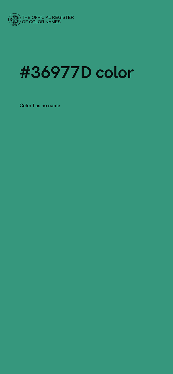 #36977D color image