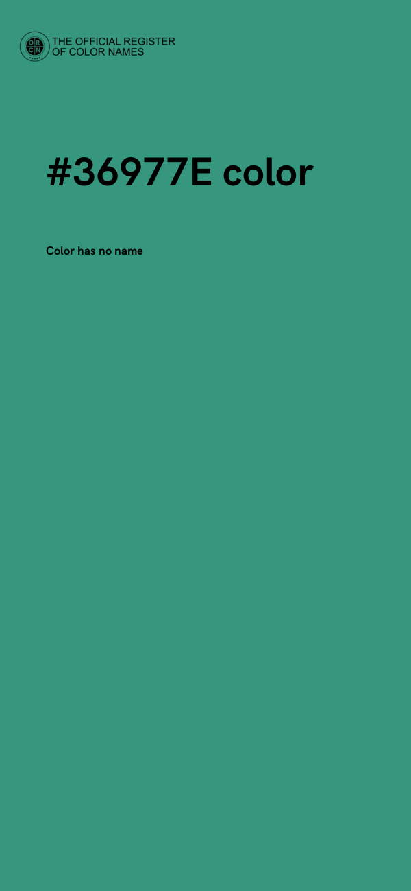 #36977E color image