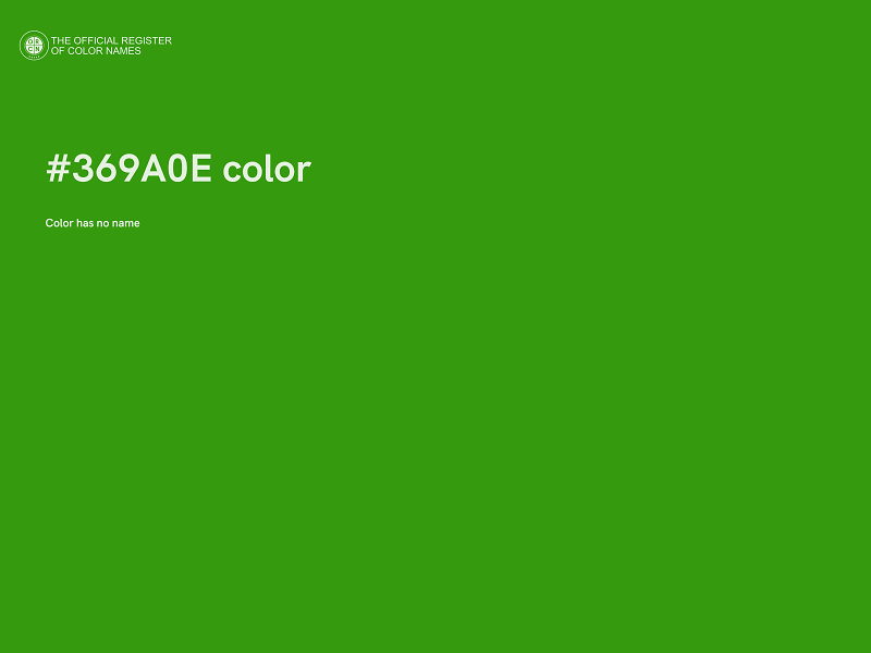 #369A0E color image