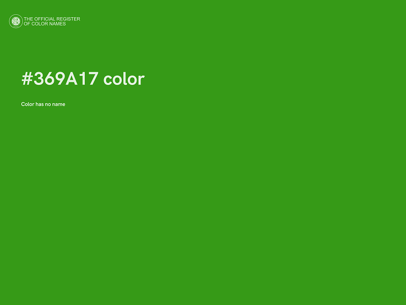 #369A17 color image