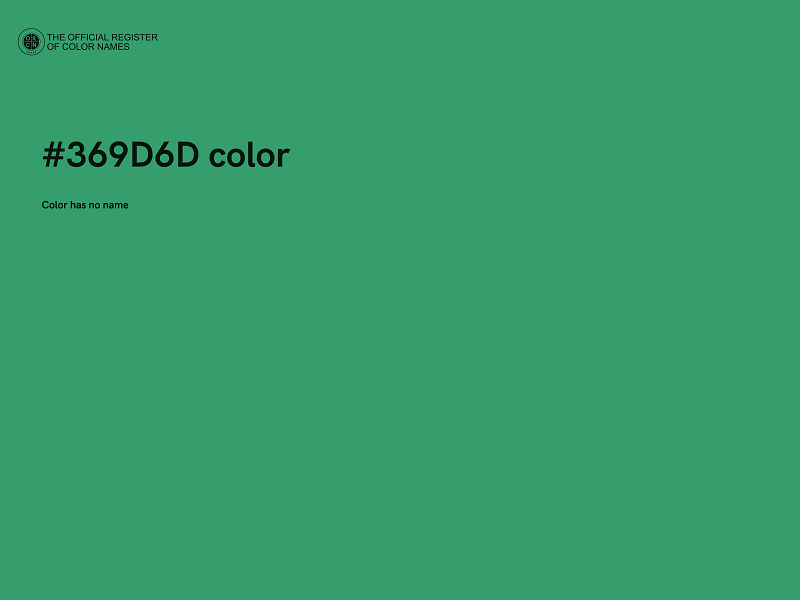 #369D6D color image