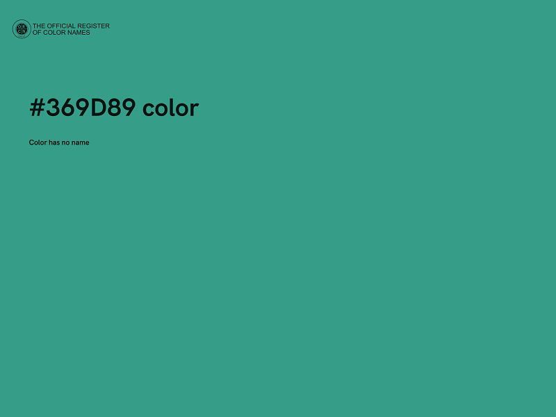 #369D89 color image