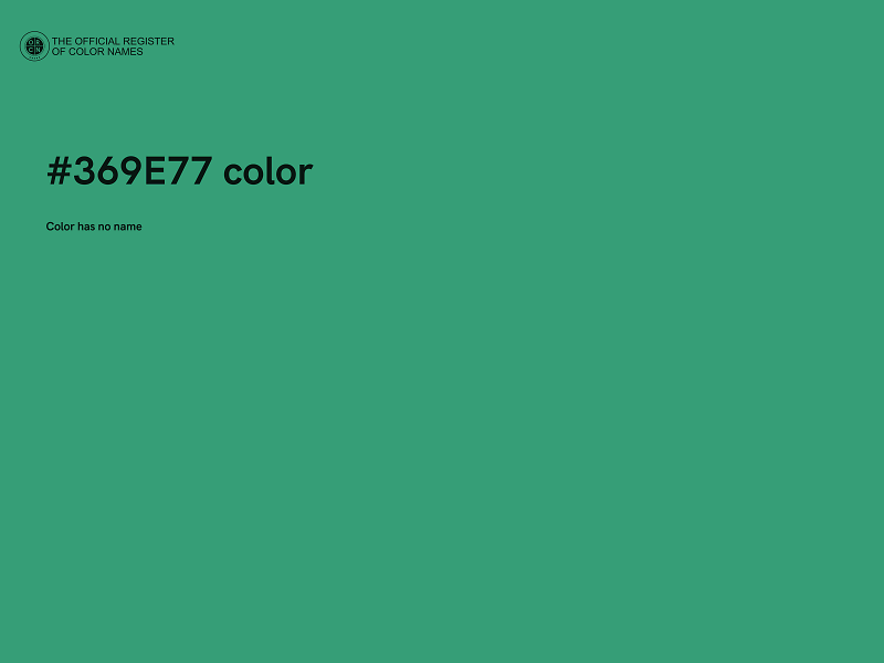 #369E77 color image