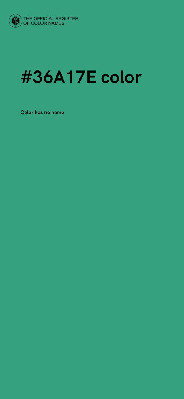 #36A17E color image