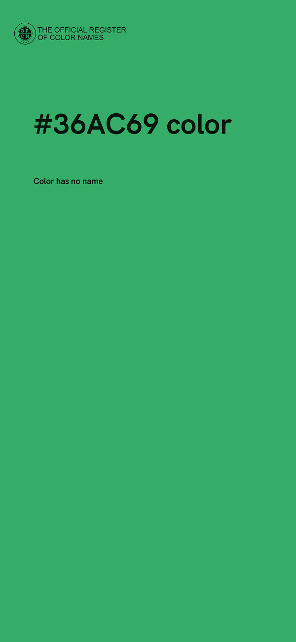 #36AC69 color image