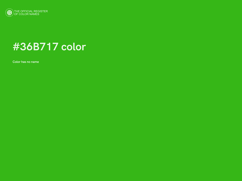 #36B717 color image