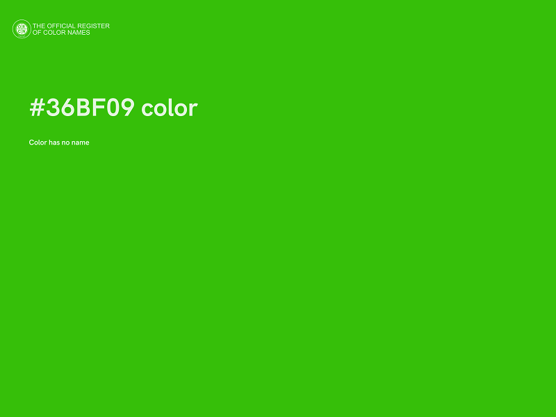 #36BF09 color image