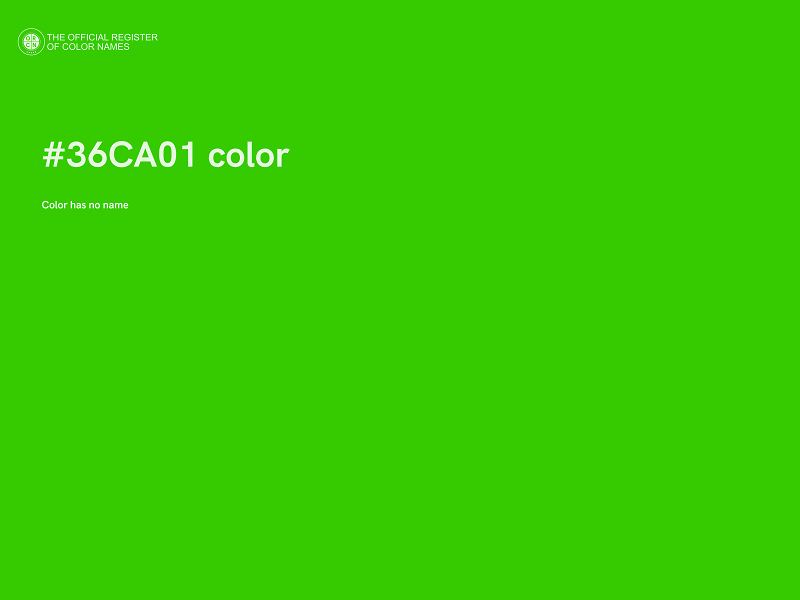 #36CA01 color image