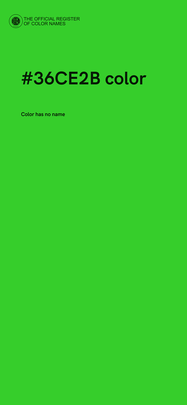 #36CE2B color image