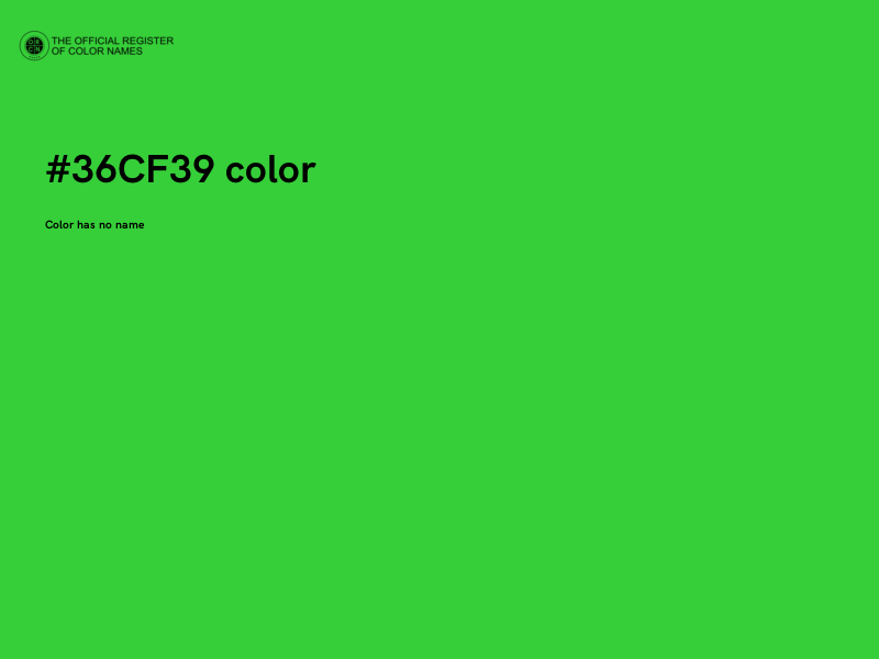 #36CF39 color image