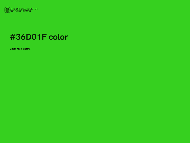 #36D01F color image