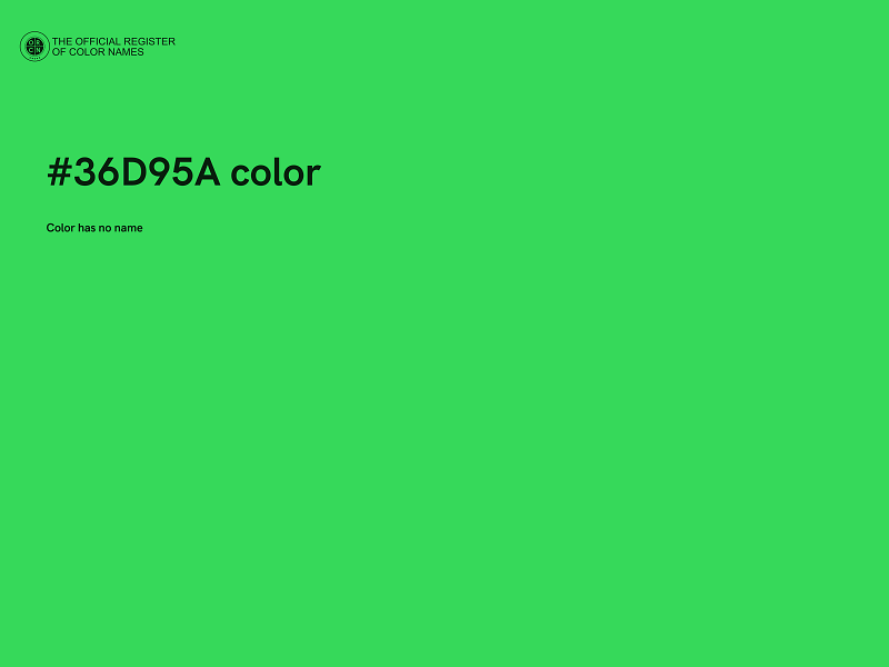 #36D95A color image